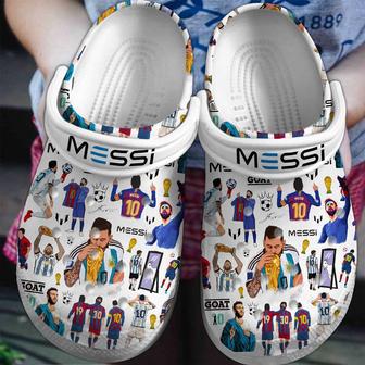 Lionel Messi Football Soccer Sport Crocs Crocband Clogs Shoes | Favorety UK