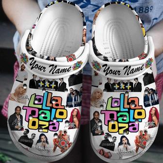 Lollapalooza Music Crocs Crocband Clogs Shoes - Monsterry UK