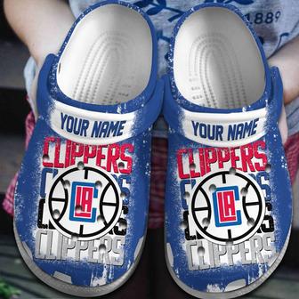 Los Angeles Clippers Nba Basketball Sport Crocs Crocband Clogs Shoes | Favorety DE