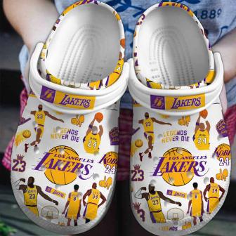 Los Angeles Lakers Basketball Club Crocband Comfortable Shoes Crocs For Men Women Kids | Favorety