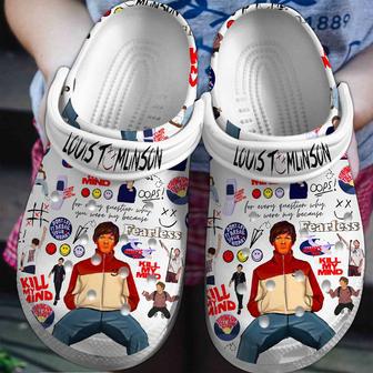 Louis Tomlinson Music Crocs Crocband Clogs Shoes | Favorety