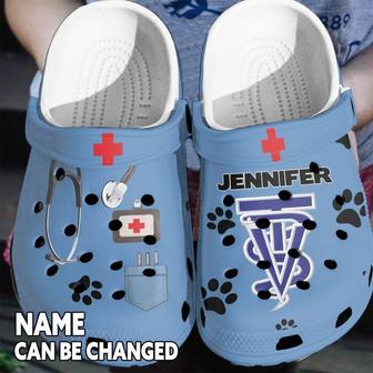 Love Nurse Personalized Doctor Best Gift For Registered Ideas Symbol Clog Shoes - Monsterry