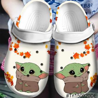 Lovely Baby Yoda Happy Thanksgiving Clogs Shoes | Favorety AU