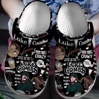 Luke Combs Singer Music Crocs Crocband Clogs Shoes - Monsterry AU