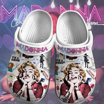 Madonna Singer Music Crocs Crocband Clogs Shoes | Favorety