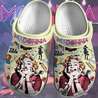 Madonna Singer Music Crocs Crocband Clogs Shoes | Favorety