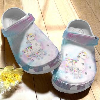 Magical For Alpaca Shoes - Llamas Cartoon Clogs Gift For Girl Daughter - Monsterry