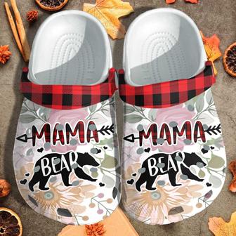 Mama Bear Shoes - Funny Cute Clogs Gifts For Birthday Thanksgiving - Monsterry