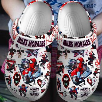 Marvel Spider-Man Miles Morales Game Movie Crocs Crocband Clogs Shoes | Favorety