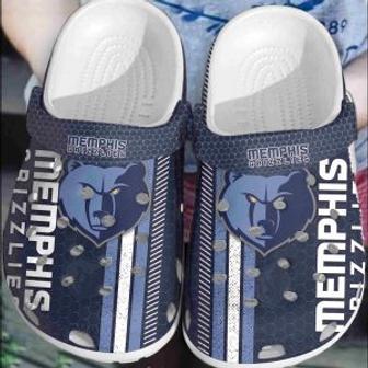 Memphis Grizzlies Basketball Club Clogs Shoes Comfortable Crocband Crocs For Men Women | Favorety UK