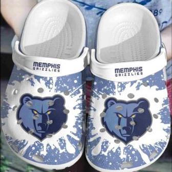 Memphis Grizzlies Basketball Club Clogs Shoes Crocband Crocs Comfortable For Men Women | Favorety DE