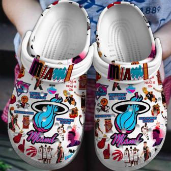 Miami Heat Nba Sport Crocs Clogs Crocband Shoes | Favorety DE