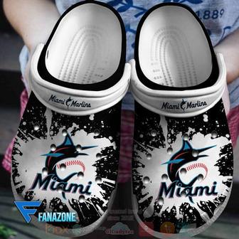 Miami Marlins Mlb Sport Crocs Clogs Crocband Shoes | Favorety AU