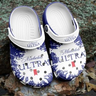 Michelob Ultra Beer Adults Crocs Shoes Clogs Crocband Comfortable For Men Women - Monsterry