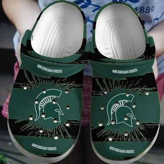 Michigan State Spartans Crocband Clogs - Monsterry