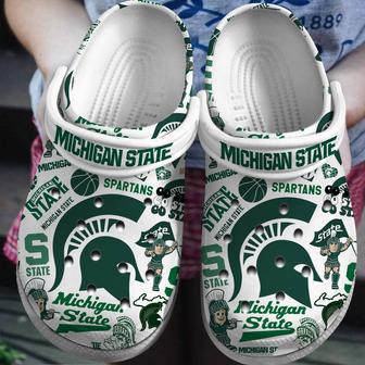 Michigan State Spartans Ncaa Sport Crocs Crocband Clogs Shoes | Favorety DE