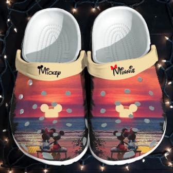 Mickey And Minnie Mouse Crocs Clog Shoes | Favorety