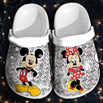 Mickey And Minnie Mouse Crocs Clog Shoes | Favorety AU