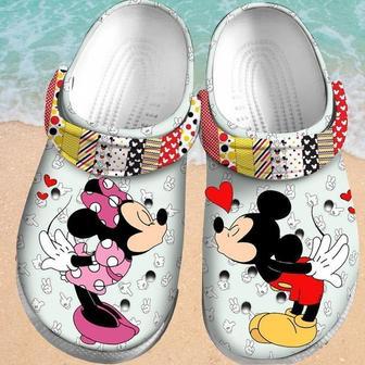 Mickey Mouse 3D Comfortable For Mens And Womens Classic Water Clog Shoes | Favorety UK