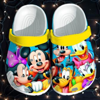 Mickey Mouse Crocs Clog Shoes | Favorety UK