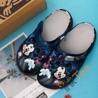 Mickey Mouse Vampire Halloween Cartoon Cosplay Crocs Crocband Shoes Clogs Custom Name For Men Women And Kids | Favorety UK