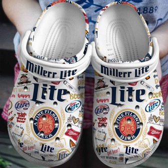 Miller Lite Beer Clog Clogband Clogs Shoes - Monsterry