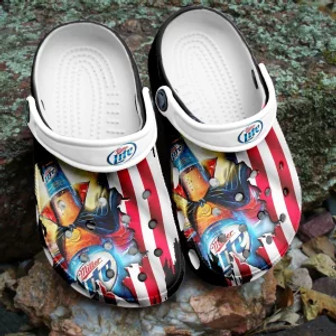 Miller Lite Beer Clogband Clog Clogs Shoes Comfortable For Men Women - Monsterry