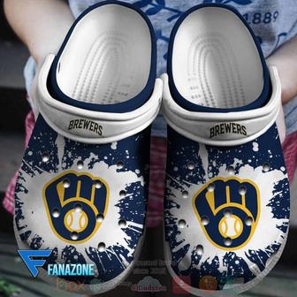 Milwaukee Brewers Mlb Sport Crocs Clogs Crocband Shoes | Favorety