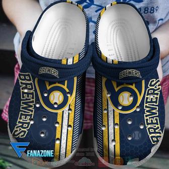 Milwaukee Brewers Mlb Sport Crocs Clogs Crocband Shoes | Favorety UK