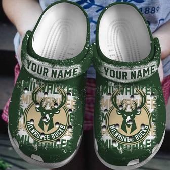 Milwaukee Bucks Nba Basketball Sport Crocs Crocband Clogs Shoes | Favorety