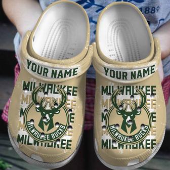 Milwaukee Bucks Nba Basketball Sport Crocs Crocband Clogs Shoes | Favorety