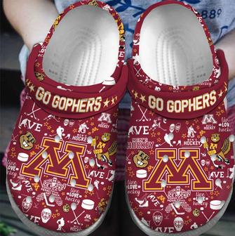 Minnesota Golden Gophers Nhl Sport Crocs Crocband Clogs Shoes For Men Women And Kids | Favorety DE