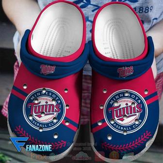 Minnesota Twins Red-Navy Mlb Sport Crocs Clogs Crocband Shoes | Favorety AU