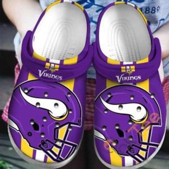 Minnesota Vikings Sport Crocs Crocband Shoes Clogs Custom Name For Men Women And Kids | Favorety DE