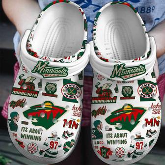 Minnesota Wild
Ice Hockey Team Nhl Sport Crocs Clogs Crocband Shoes | Favorety DE