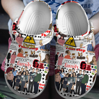 Modern Family Tv Series Clog Clogband Clogs Shoes - Monsterry
