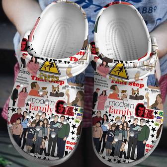 Modern Family Tv Series Crocs Crocband Clogs Shoes - Monsterry