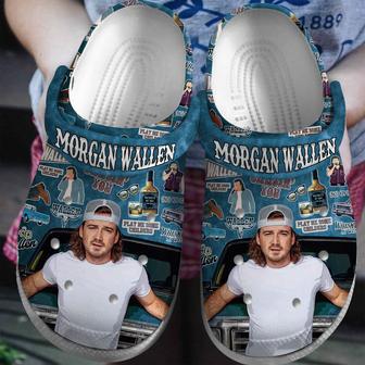 Morgan Wallen Music Crocs Crocband Clogs Shoes | Favorety CA