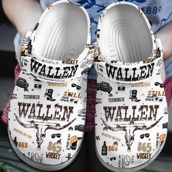 Morgan Wallen Music Crocs Crocband Clogs Shoes | Favorety AU