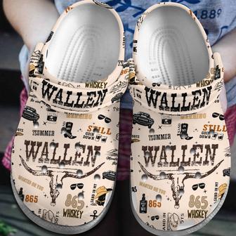 Morgan Wallen Music Crocs Crocband Clogs Shoes | Favorety AU