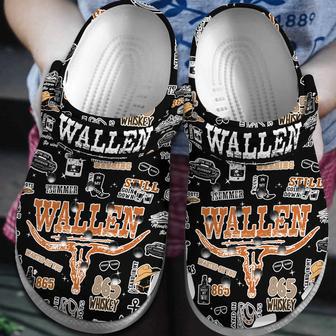 Morgan Wallen Music Crocs Crocband Clogs Shoes | Favorety CA