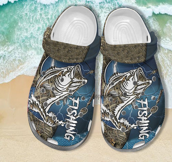 Mother Day 2022 Fishing Clog Shoes Gift Women- Fishing America Usa Flag Shoes Clog Clogs For Men Women - Monsterry
