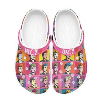 Movie Shoes Lucy M513-3 Crocs Crocband Clogs Shoes For Men Women - Monsterry UK