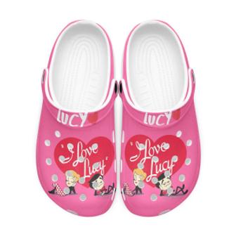 Movie Shoes Lucy M513-4 Crocs Crocband Clogs Shoes For Men Women - Monsterry