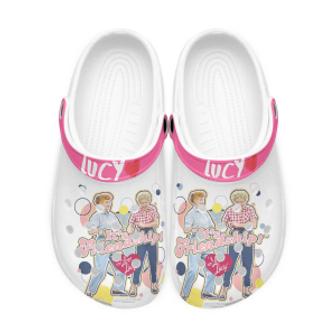 Movie Shoes Lucy M513-6 Crocs Crocband Clogs Shoes For Men Women - Monsterry UK