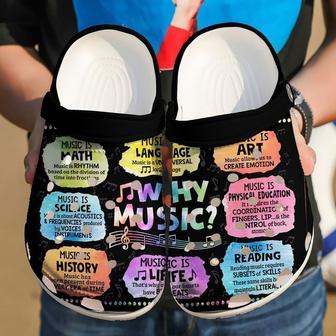 Music Why Classic Clogs Shoes - Monsterry AU