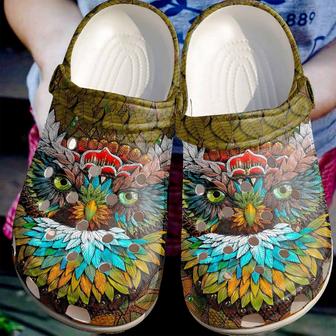 Mystic Owl Clogs Shoes Birthday Gifts For Men Women - Monsterry
