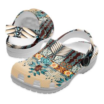 Native American Native Owl Feather Crocs Clog Shoes For Kid And Adult - Monsterry AU