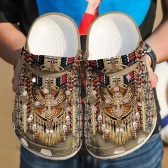 Native American Proud Classic Clogs Shoes - Monsterry UK