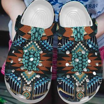 Native American Spirit Turtle Crocs Clog Shoes For Kid And Adult - Monsterry AU